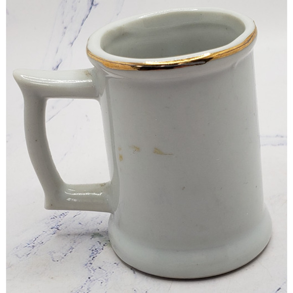 Tennessee Souvenir 24k Gold Rimmed Mini Mug Toothpick Holder Ceramic Shot Glass - Picture 3 of 9